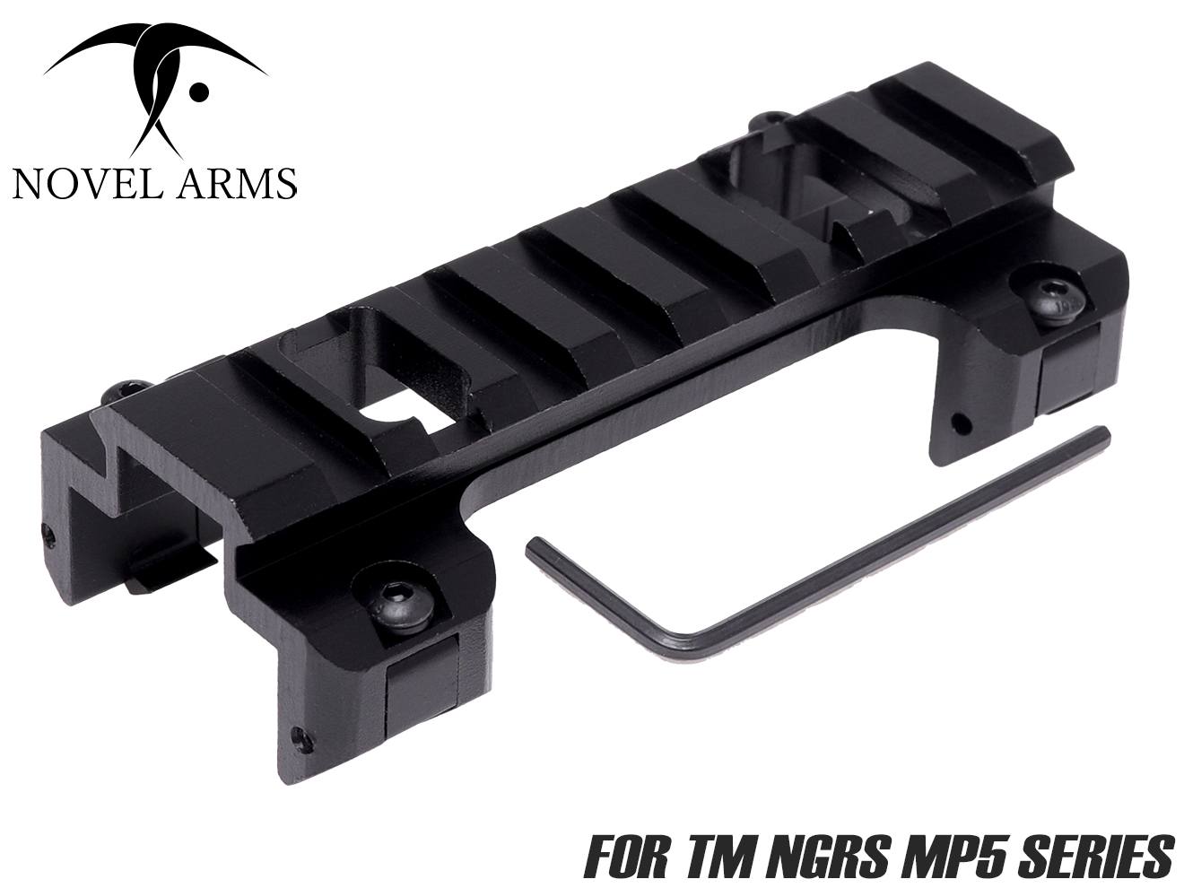 NOVEL ARMS ロープロファイル マウントベース for 次世代MP5 / STD G3 [サイズ：ショート / ミドル]