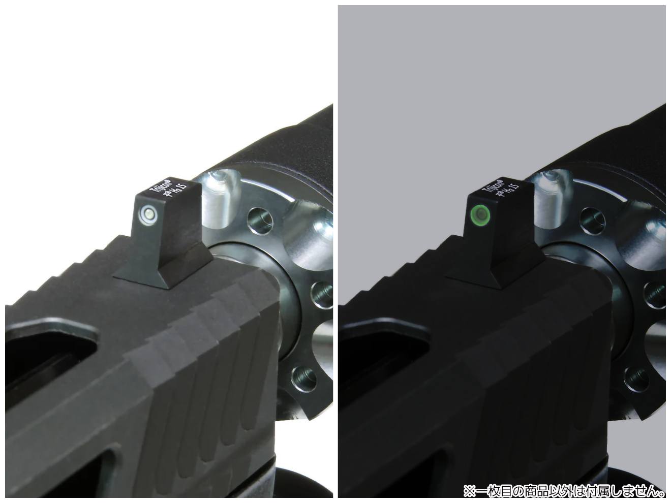 NorthEast Silencer Combat ナイトサイトセット [東京マルイ GBB Gen3/4 グロック用、WE/KJ Gシリーズ用]