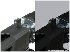 NorthEast Silencer Combat ナイトサイトセット [東京マルイ GBB Gen3/4 グロック用、WE/KJ Gシリーズ用]