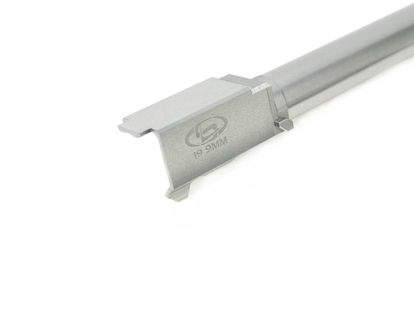 DETONATOR 東京マルイG19用 アルミアウターバレル Stormlakeタイプ 14mm逆ネジ [カラー：ブラック / シルバー]