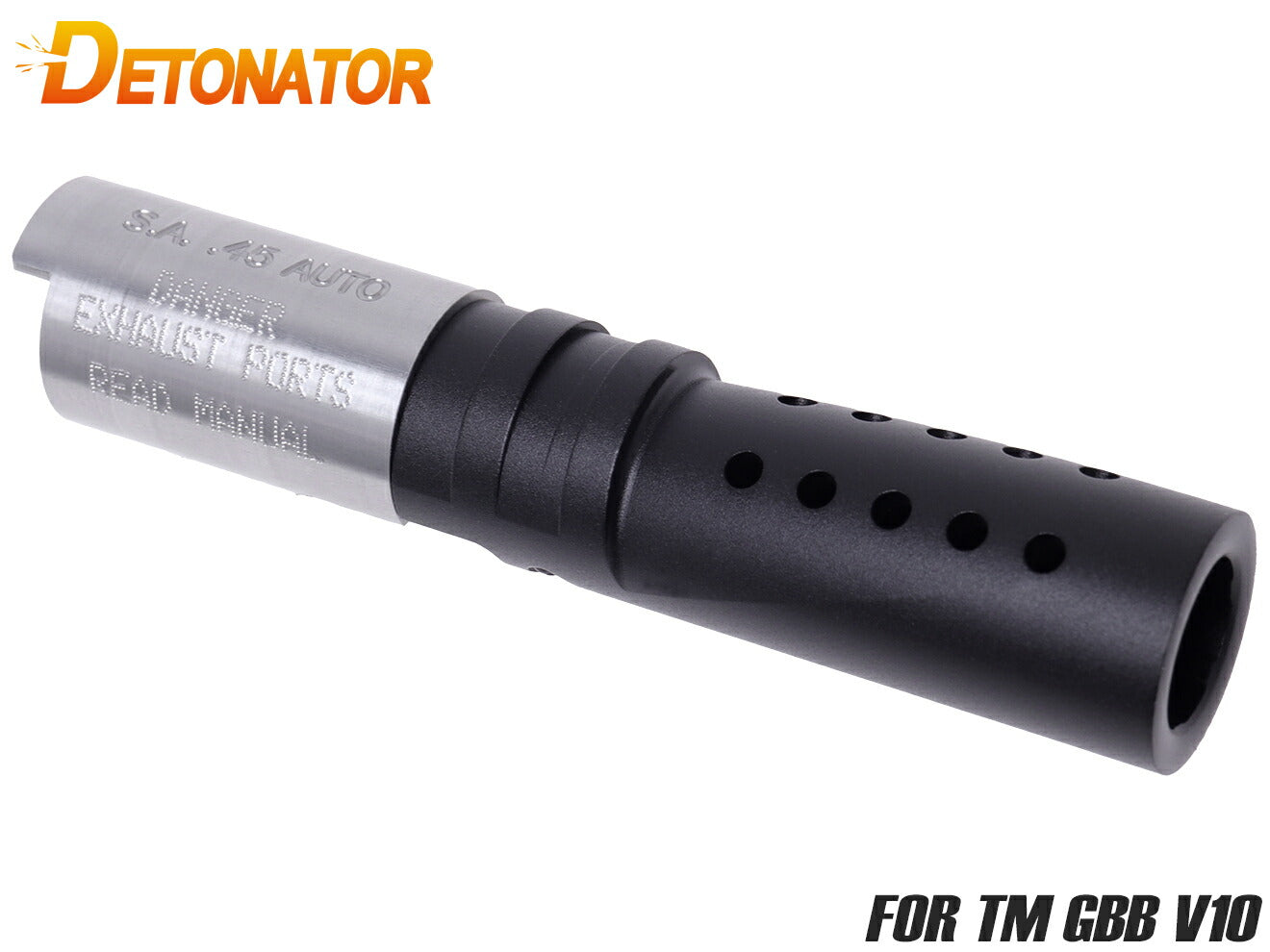 DETONATOR アルミアウターバレル マルイ V10