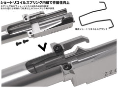 DETONATOR GLOCK 17 GEN4 スタンダード アルミアウターバレル 2022Ver [カラー：BK / SV]【ゆうパケット可】
