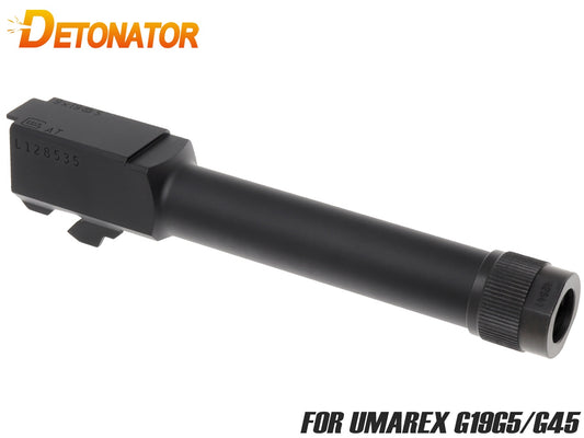 DETONATOR VFC(Umarex)G19G5/G45用 Glock Factoryアルミアウターバレル(14mm逆ネジ)