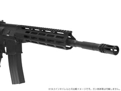 MILITARY BASE ASタイプ M-LOK スリムライトウェイト レール for PTW [サイズ：7inch / 9inch / 10inch / 12inch / 13.5inch / 15inch / 17inch]