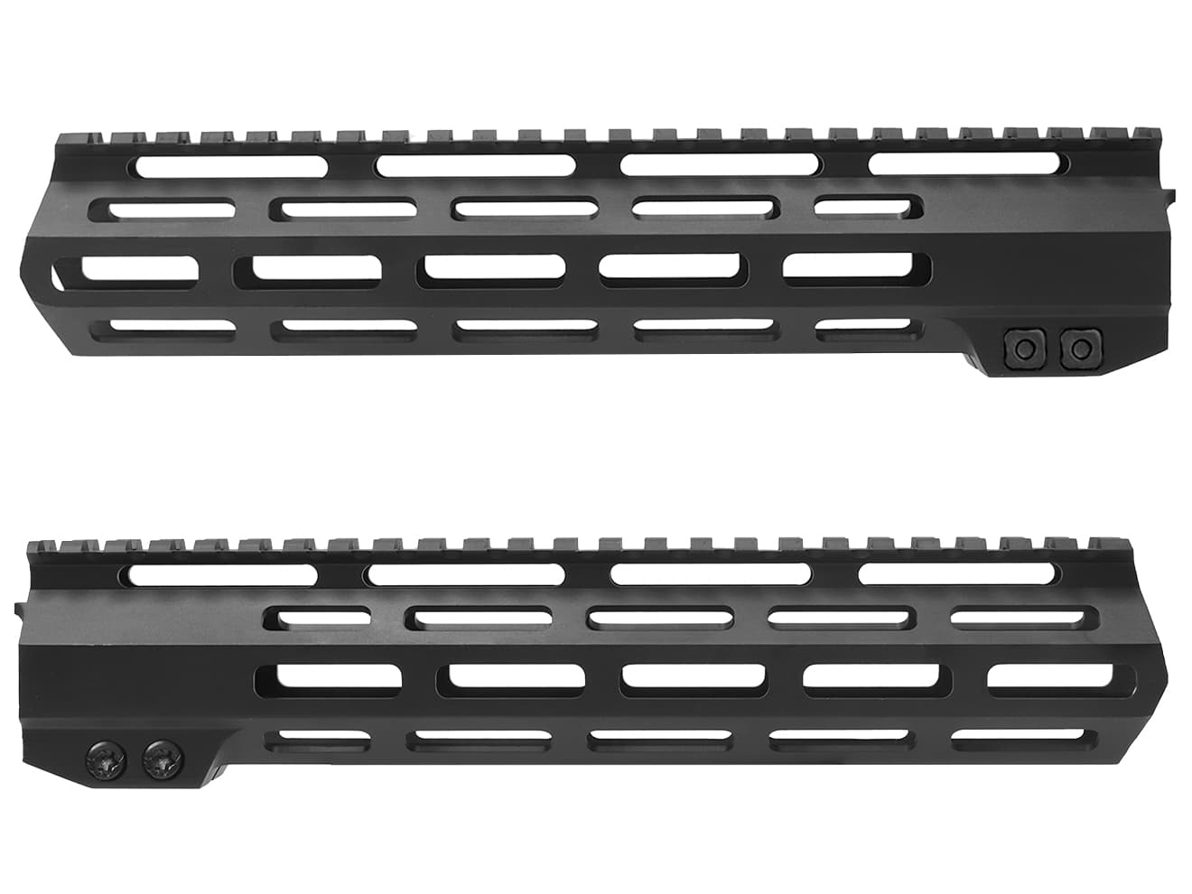 MILITARY BASE ASタイプ M-LOK スリムライトウェイト レール for PTW [サイズ：7inch / 9inch / 10inch / 12inch / 13.5inch / 15inch / 17inch]