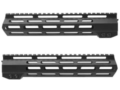 MILITARY BASE ASタイプ M-LOK スリムライトウェイト レール for PTW [サイズ：7inch / 9inch / 10inch / 12inch / 13.5inch / 15inch / 17inch]