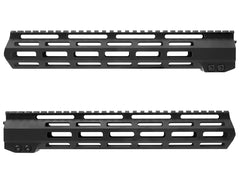 MILITARY BASE ASタイプ M-LOK スリムライトウェイト レール for PTW [サイズ：7inch / 9inch / 10inch / 12inch / 13.5inch / 15inch / 17inch]