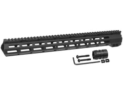MILITARY BASE ASタイプ M-LOK スリムライトウェイト レール for PTW [サイズ：7inch / 9inch / 10inch / 12inch / 13.5inch / 15inch / 17inch]