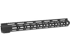 MILITARY BASE ASタイプ M-LOK スリムライトウェイト レール for PTW [サイズ：7inch / 9inch / 10inch / 12inch / 13.5inch / 15inch / 17inch]