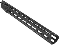 MILITARY BASE ASタイプ M-LOK スリムライトウェイト レール for PTW [サイズ：7inch / 9inch / 10inch / 12inch / 13.5inch / 15inch / 17inch]