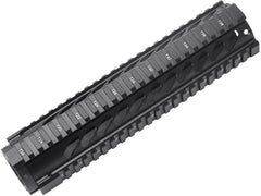 MILITARY BASE ASタイプ フリーフロート クアッドレール for マルイ / KSC M4シリーズ [サイズ：4inch / 7inch / 10inch / 12inch]