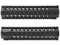 MILITARY BASE ASタイプ フリーフロート クアッドレール for マルイ / KSC M4シリーズ [サイズ：4inch / 7inch / 10inch / 12inch]