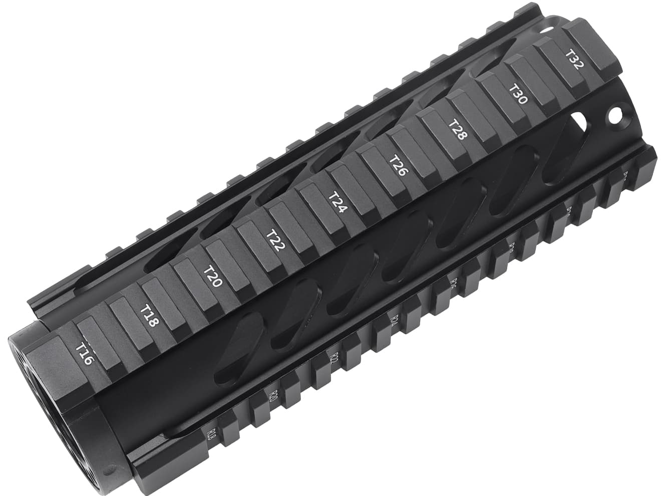 MILITARY BASE ASタイプ フリーフロート クアッドレール for マルイ / KSC M4シリーズ [サイズ：4inch / 7inch / 10inch / 12inch]