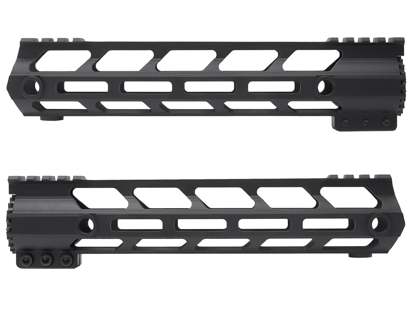 MILITARY BASE Mスタイル M-LOK ウルトラライトレール for PTW [サイズ：4inch / 7inch / 9inch / 10inch / 12inch / 13.5inch / 15inch]