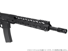 MILITARY BASE Mスタイル M-LOK ウルトラライトレール for PTW [サイズ：4inch / 7inch / 9inch / 10inch / 12inch / 13.5inch / 15inch]