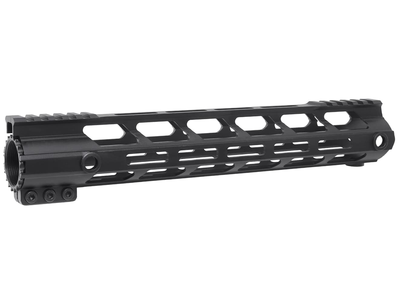 MILITARY BASE Mスタイル M-LOK ウルトラライトレール for PTW [サイズ：4inch / 7inch / 9inch / 10inch / 12inch / 13.5inch / 15inch]