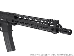 MILITARY BASE Mスタイル M-LOK ウルトラライトレール for PTW [サイズ：4inch / 7inch / 9inch / 10inch / 12inch / 13.5inch / 15inch]