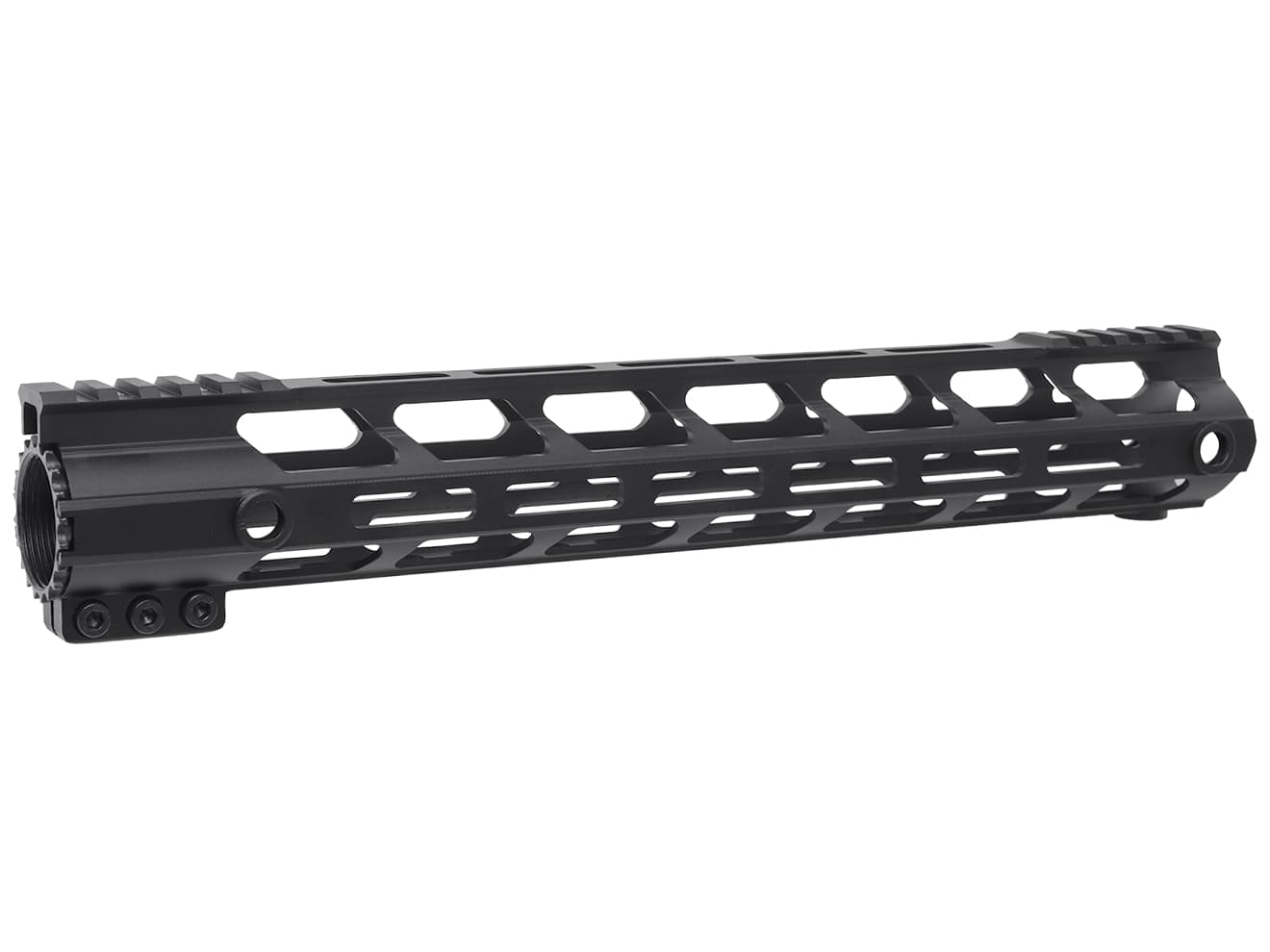 MILITARY BASE Mスタイル M-LOK ウルトラライトレール for PTW [サイズ：4inch / 7inch / 9inch / 10inch / 12inch / 13.5inch / 15inch]