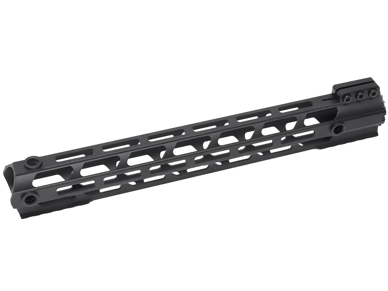 MILITARY BASE Mスタイル M-LOK ウルトラライトレール for PTW [サイズ：4inch / 7inch / 9inch / 10inch / 12inch / 13.5inch / 15inch]