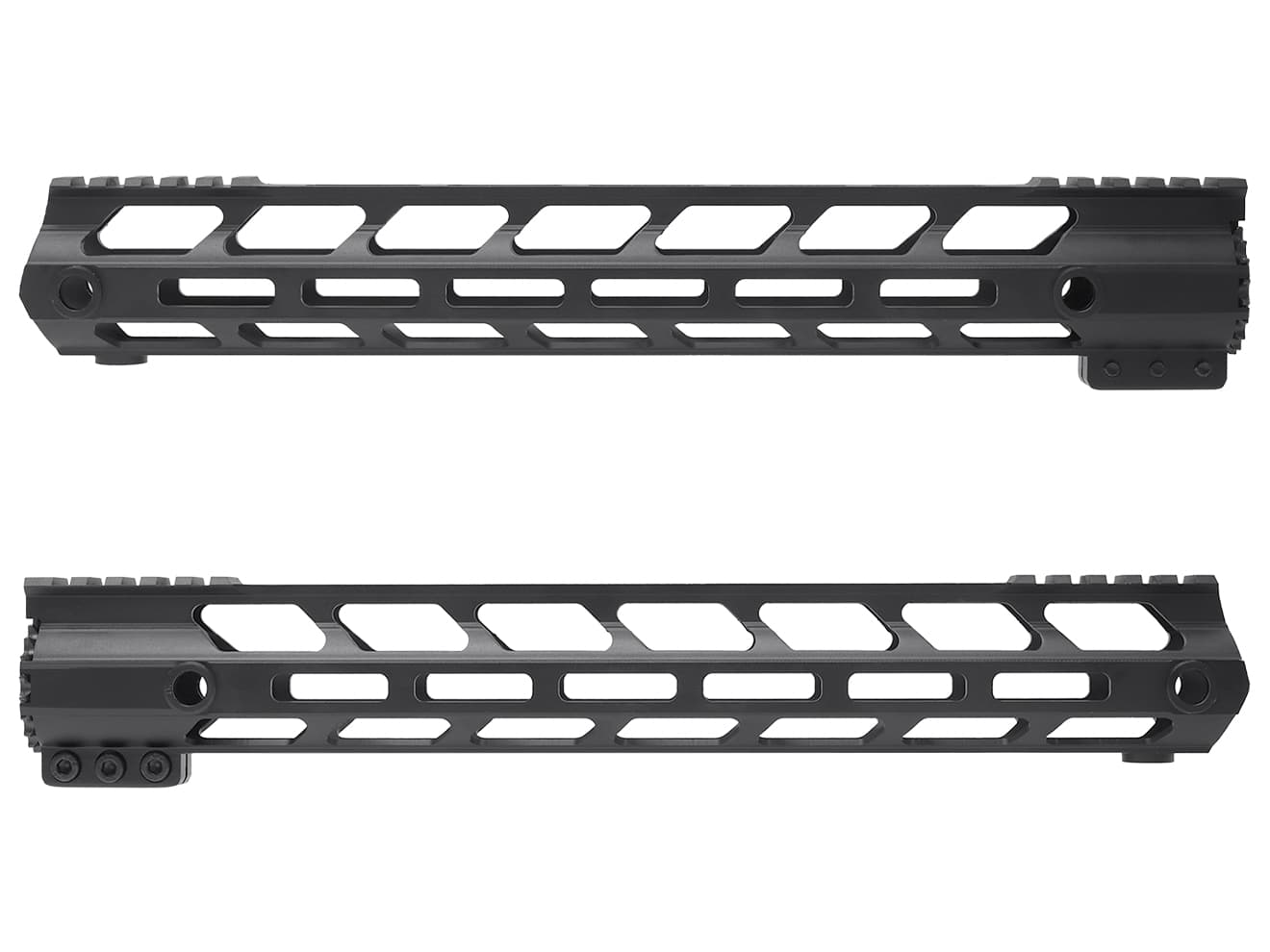 MILITARY BASE Mスタイル M-LOK ウルトラライトレール for PTW [サイズ：4inch / 7inch / 9inch / 10inch / 12inch / 13.5inch / 15inch]