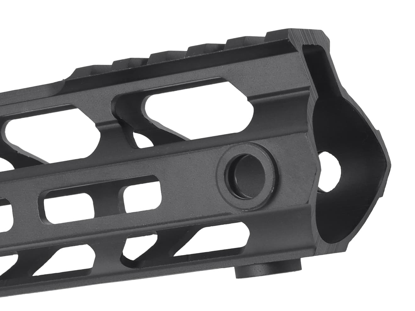 MILITARY BASE Mスタイル M-LOK ウルトラライトレール for PTW [サイズ：4inch / 7inch / 9inch / 10inch / 12inch / 13.5inch / 15inch]