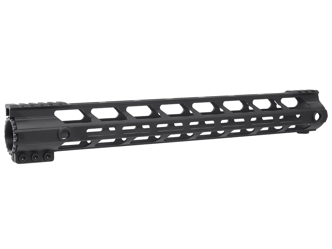 MILITARY BASE Mスタイル M-LOK ウルトラライトレール for PTW [サイズ：4inch / 7inch / 9inch / 10inch / 12inch / 13.5inch / 15inch]