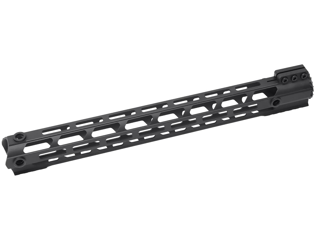 MILITARY BASE Mスタイル M-LOK ウルトラライトレール for PTW [サイズ：4inch / 7inch / 9inch / 10inch / 12inch / 13.5inch / 15inch]