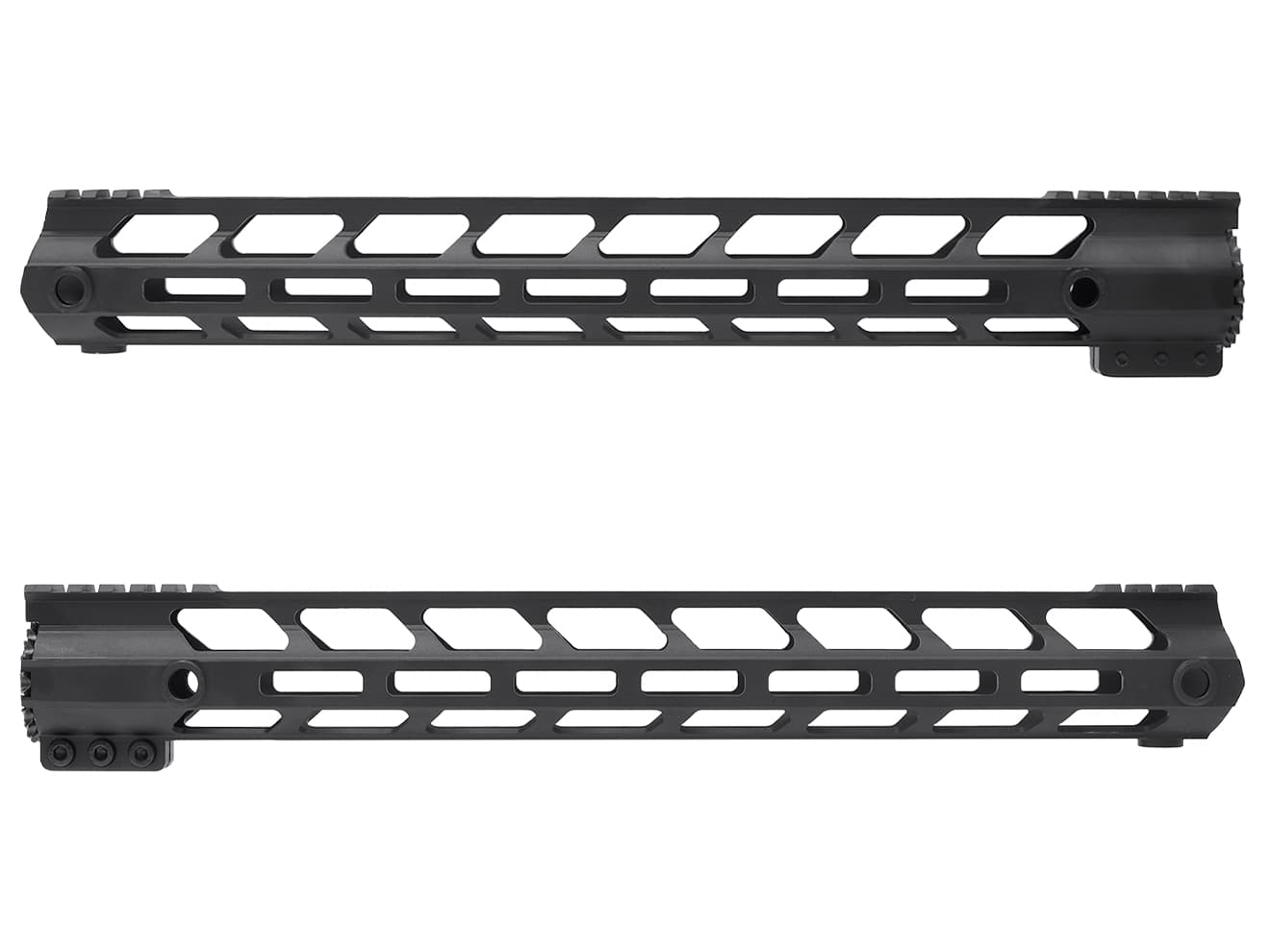 MILITARY BASE Mスタイル M-LOK ウルトラライトレール for PTW [サイズ：4inch / 7inch / 9inch / 10inch / 12inch / 13.5inch / 15inch]