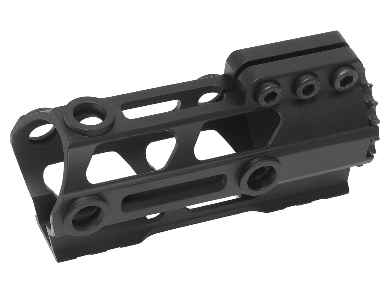 MILITARY BASE Mスタイル M-LOK ウルトラライトレール for PTW [サイズ：4inch / 7inch / 9inch / 10inch / 12inch / 13.5inch / 15inch]