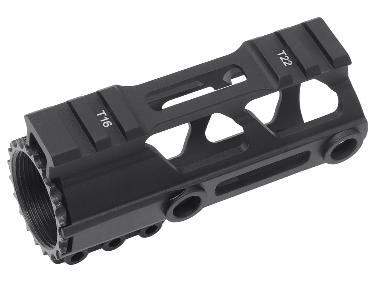 MILITARY BASE Mスタイル M-LOK ウルトラライトレール for PTW [サイズ：4inch / 7inch / 9inch / 10inch / 12inch / 13.5inch / 15inch]