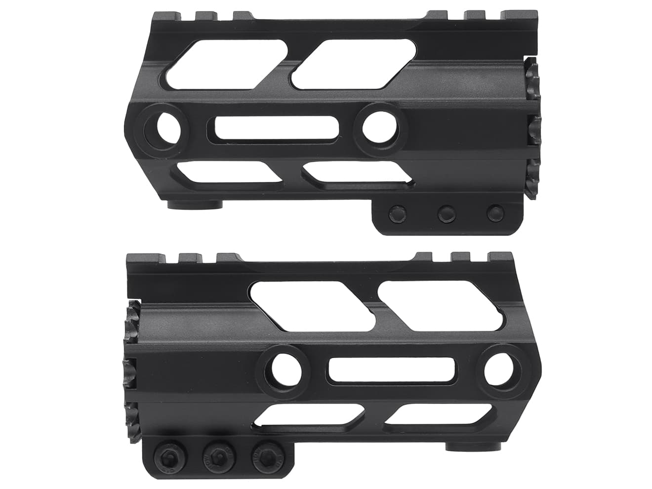 MILITARY BASE Mスタイル M-LOK ウルトラライトレール for PTW [サイズ：4inch / 7inch / 9inch / 10inch / 12inch / 13.5inch / 15inch]