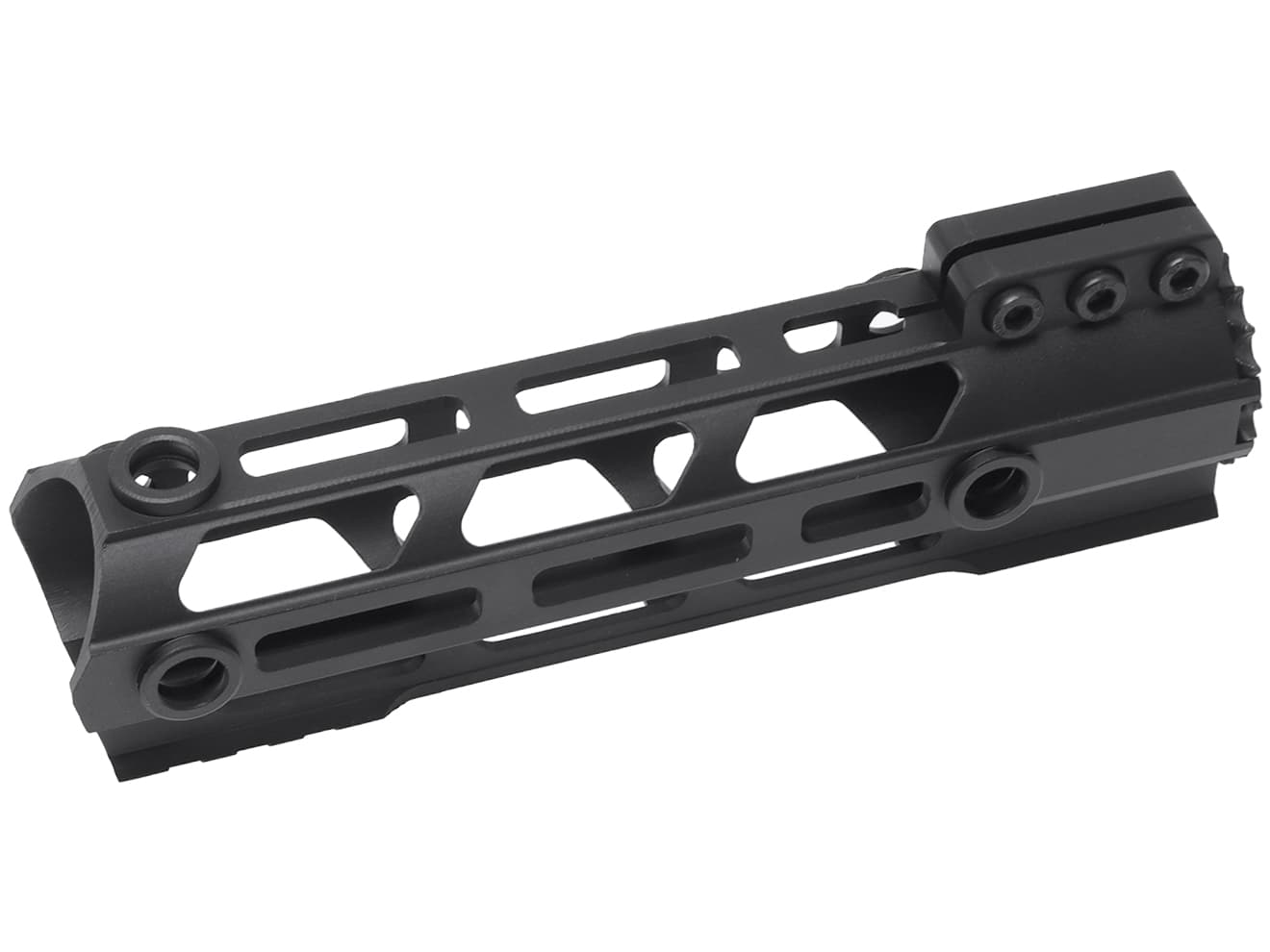 MILITARY BASE Mスタイル M-LOK ウルトラライトレール for PTW [サイズ：4inch / 7inch / 9inch / 10inch / 12inch / 13.5inch / 15inch]