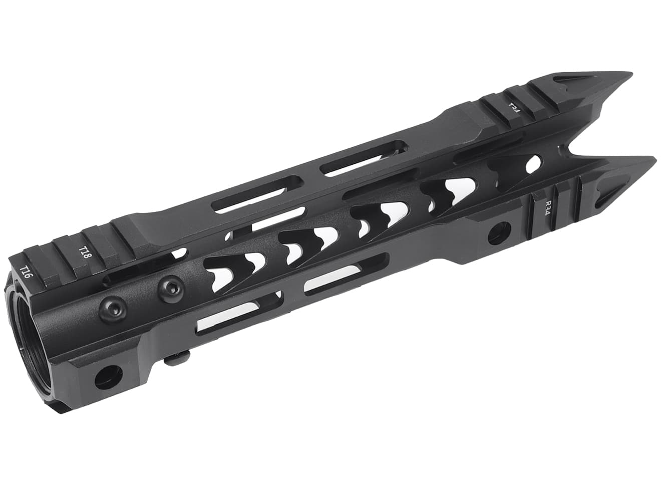 MILITARY BASE Sスタイル ジャベリン M-LOK レール for PTW [サイズ：7inch / 9inch / 12inch / 15inch]