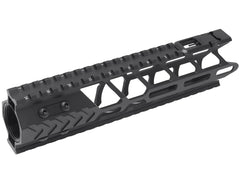 MILITARY BASE LTスタイル M-LOK フィッシュボーンレール w /  IFS for マルイ / KSC M4シリーズ [サイズ：7inch / 9inch / 12inch]