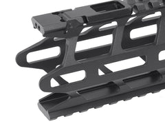 MILITARY BASE LTスタイル M-LOK フィッシュボーンレール w /  IFS for マルイ / KSC M4シリーズ [サイズ：7inch / 9inch / 12inch]