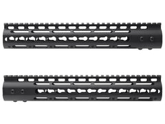 MILITARY BASE NSRタイプ Keymod レール for マルイ / KSC / PTW M4シリーズ [サイズ：7inch / 9inch / 10inch / 12inch / 13.5inch / 15inch]