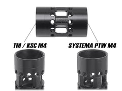 MILITARY BASE NSRタイプ Keymod レール for マルイ / KSC / PTW M4シリーズ [サイズ：7inch / 9inch / 10inch / 12inch / 13.5inch / 15inch]