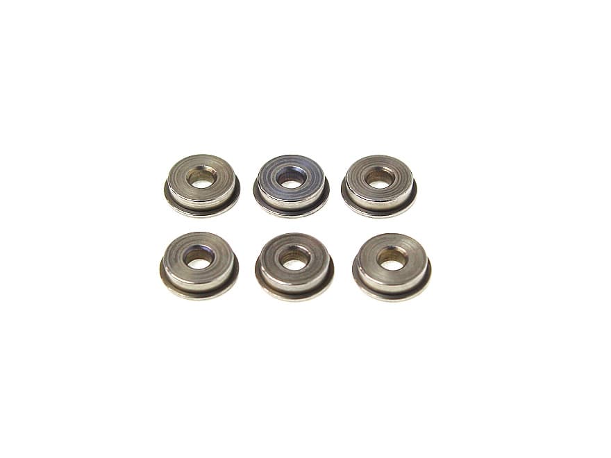 ORGA AIRSOFT 高精度メタル軸受 従来電動ガン用 [サイズ：6mm / 7mm / 8mm]