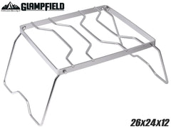 GLAMPFIELD ステンレス クッカースタンド ハイタイプ [タイプ：ハイタイプ / ロータイプ]