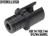 OVERKILL VFC/WA GBB規格対応 3Dプリント バレルエクステンション [東京マルイ EVOLT M4用] [材質：]