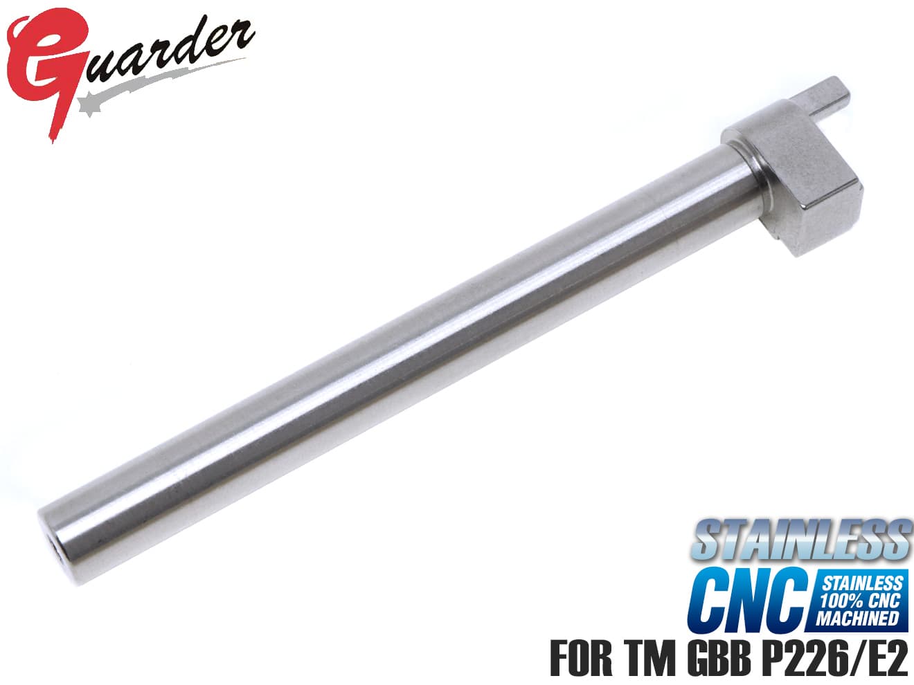 GUARDER メタルCNCリコイルスプリングガイド 東京マルイ GBB P226用 [素材：スチール / ステンレス]