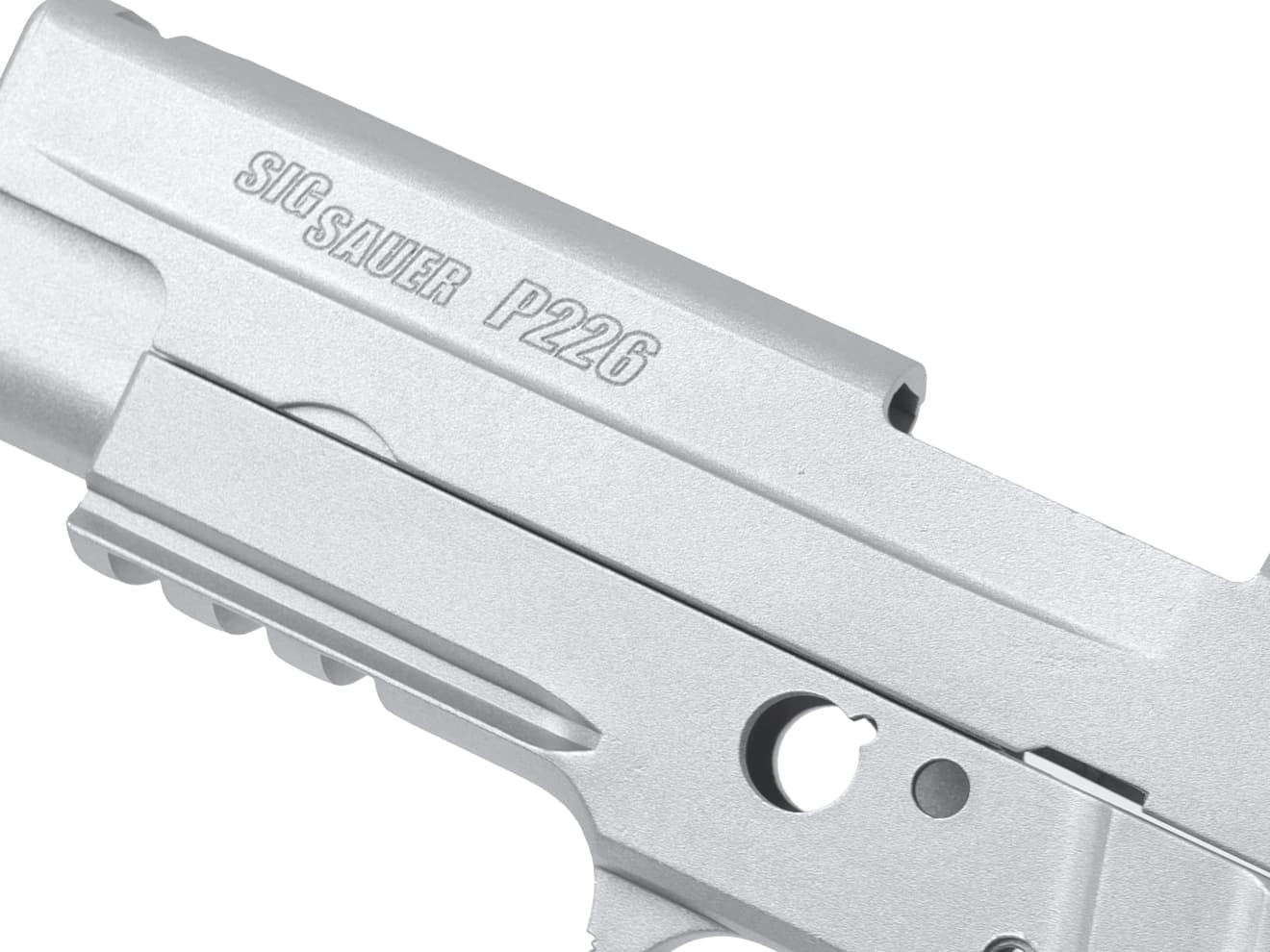 GUARDER ガーダー P226 RAIL アルミスライド＆フレームKIT 東京マルイ GBB P226用 [カラー：ブラック / シルバー]