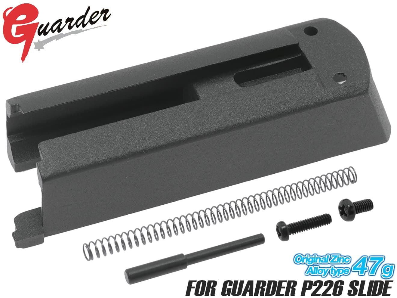 GUARDER ダイキャスト ノズルハウジング for Guarder P226 スライド【ゆうパケット可】
