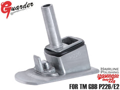 GUARDER アルミ 軽量マガジンベースマウント for マルイ GBB P226/E2シリーズ [カラー：ブラック / シルバー]