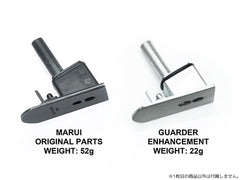 GUARDER アルミ 軽量マガジンベースマウント for マルイ GBB P226/E2シリーズ [カラー：ブラック / シルバー]