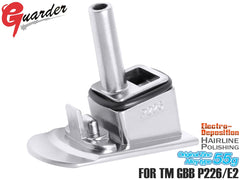 GUARDER ダイキャスト マガジンベースマウント for マルイ GBB P226/E2シリーズ [カラー：ブラック / シルバー]