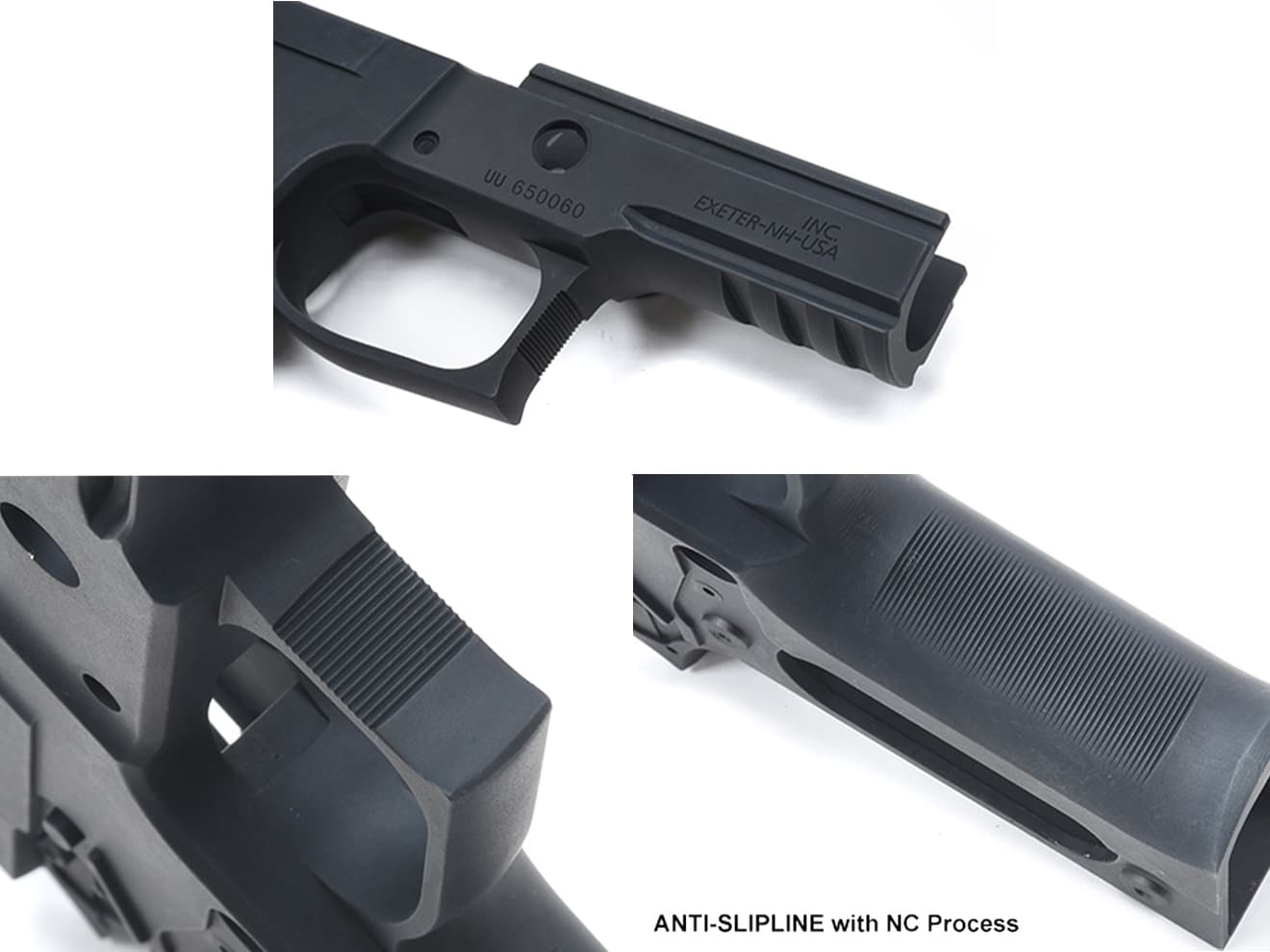 GUARDER P226 RAIL フレームKIT Late Version Marking 東京マルイ GBB P226R用[カラー：シルバー / ブラック]