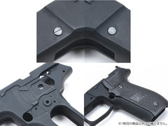 GUARDER P226 RAIL フレームKIT Late Version Marking 東京マルイ GBB P226R用[カラー：シルバー / ブラック]