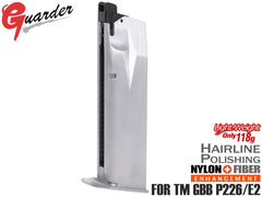GUARDER ライトウェイト アルミマガジンCOMP 25発 ノーマーキング for マルイ P226/E2シリーズ [カラー：ブラック / シルバー]