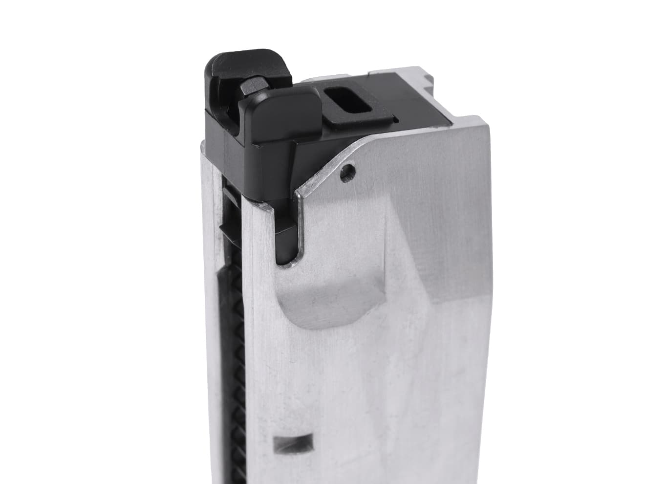 GUARDER ライトウェイト アルミマガジンCOMP 25発 ノーマーキング for マルイ P226/E2シリーズ [カラー：ブラック / シルバー]